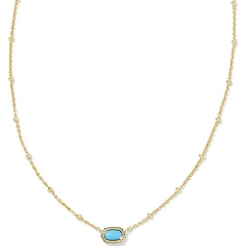 Gold Plated Necklace Mini Pendant Satellite Short Necklace Fashion Jewelry Women